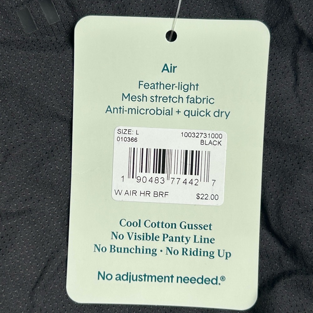 NWT Tommy John High Rise Air Panties Set of 2 - Picture 5 of 5